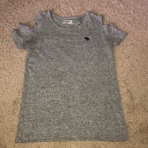 abercrombie kids cold shoulder shirt